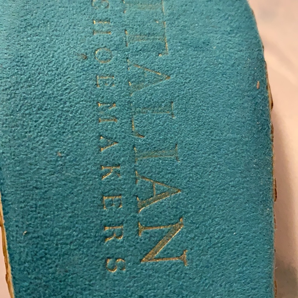 espadrilles size 9.5 aqua or turquoise Super cute sandals! - Picture 4 of 6